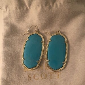 Kendra Scott Turquoise Elle Earrings